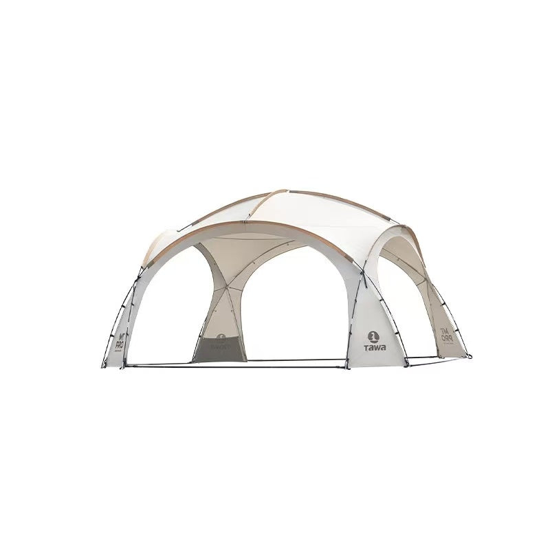TAWA M1Pro 2nd Generation Enhanced Dome Camping Canopy, 17.6㎡ Extra Large Space Outdoor Shelter Tent, Easy Up Single Person Setup Windproof Sun Shade Tent for Picnic Party Family Camping