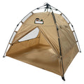 Kids Automatic Instant Pop Up Play Tent, Portable Indoor Outdoor Playhouse with Customizable Name Patch, Round Back Window Breathable Mesh Play Tent for Toddlers Boys Girls Home Camping Gift
