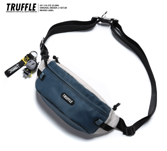 TRUFFLE 2026 New Casual Crossbody Bag – Unisex Waist Pack, Shoulder/Sling Bag, and High-Capacity Commuter Chest Bag