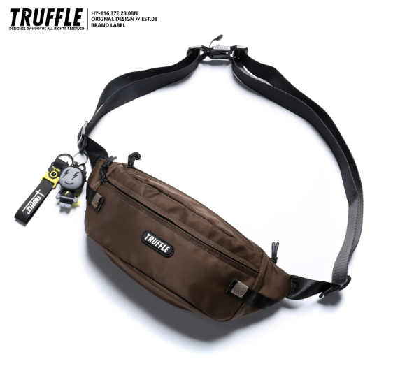TRUFFLE 2026 New Casual Crossbody Bag – Unisex Waist Pack, Shoulder/Sling Bag, and High-Capacity Commuter Chest Bag