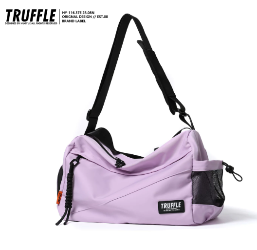 TRUFFLE Premium Men's/Women's Sports & Fitness Bag (Model 2026) – High-End Style, Wet/Dry Separation, Large Capacity, Suitable for Commuting (Shoulder/Crossbody)
