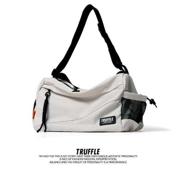 TRUFFLE Premium Men's/Women's Sports & Fitness Bag (Model 2026) – High-End Style, Wet/Dry Separation, Large Capacity, Suitable for Commuting (Shoulder/Crossbody)