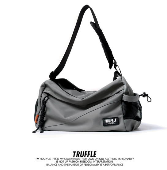 TRUFFLE Premium Men's/Women's Sports & Fitness Bag (Model 2026) – High-End Style, Wet/Dry Separation, Large Capacity, Suitable for Commuting (Shoulder/Crossbody)