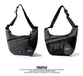 TRUFFLE Trendy Unisex Crossbody Bag – High-Capacity Casual "Dumpling" Bag for Travel; Lightweight Shoulder/Chest/Sling Bag
