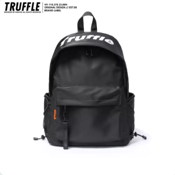 TRUFFLE Casual Lightweight Travel Backpack – Large-Capacity Bag for Male College Students, Junior High Students, and Women; Suitable for Laptops