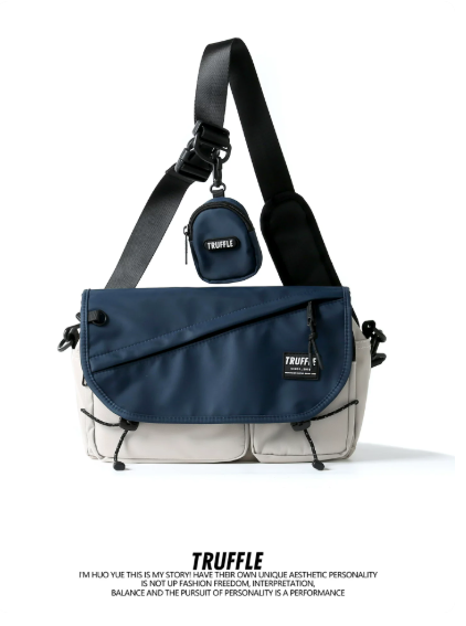 TRUFFLE 2026 New Men's & Women's Shoulder/Crossbody Bag – High-Capacity Messenger Bag Suitable for Students and Commuting