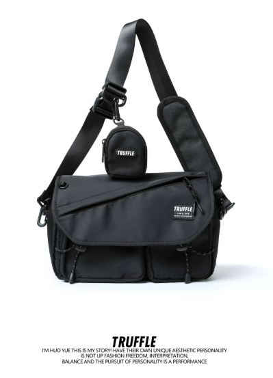 TRUFFLE 2026 New Men's & Women's Shoulder/Crossbody Bag – High-Capacity Messenger Bag Suitable for Students and Commuting