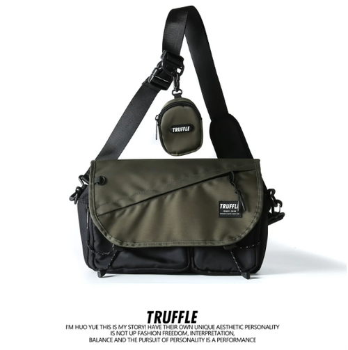 TRUFFLE 2026 New Men's & Women's Shoulder/Crossbody Bag – High-Capacity Messenger Bag Suitable for Students and Commuting