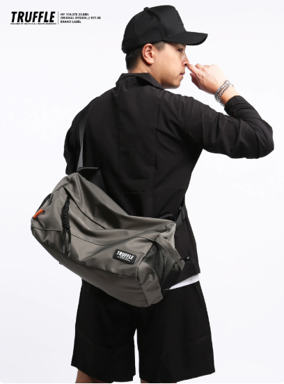 TRUFFLE Premium Men's/Women's Sports & Fitness Bag (Model 2026) – High-End Style, Wet/Dry Separation, Large Capacity, Suitable for Commuting (Shoulder/Crossbody)