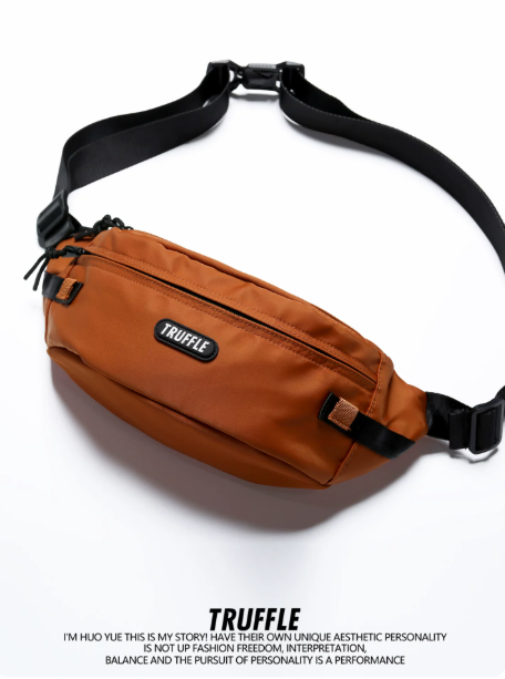 TRUFFLE 2026 New Casual Crossbody Bag – Unisex Waist Pack, Shoulder/Sling Bag, and High-Capacity Commuter Chest Bag