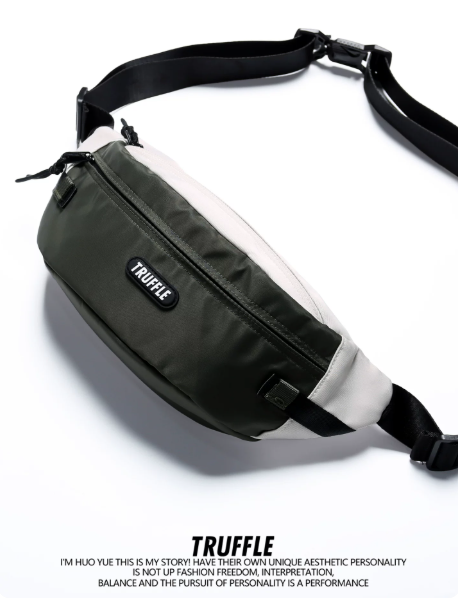 TRUFFLE 2026 New Casual Crossbody Bag – Unisex Waist Pack, Shoulder/Sling Bag, and High-Capacity Commuter Chest Bag