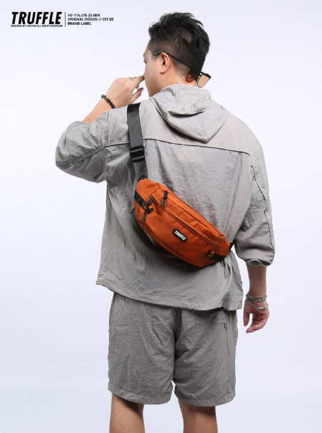 TRUFFLE 2026 New Casual Crossbody Bag – Unisex Waist Pack, Shoulder/Sling Bag, and High-Capacity Commuter Chest Bag